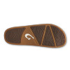 Olukai Women's Kāmola Leather Woven Slide Sandal