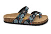 Women's Viking Tofino Black Paisley Sandal