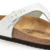 Birkenstock Gizeh Natural White Patent Leather Sandal