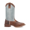 Laredo Women's Blue Moon Denim Shaft Wide Square Toe Western Boot