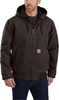 Carhartt Men's Insulated Active Jac  Loose Fit  Washed Duck  3 Warmest Rating J130