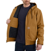 Carhartt Men's Insulated Active Jac  Loose Fit  Washed Duck  3 Warmest Rating J130