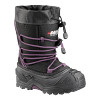 Kids' Baffin Young Snogoose Black/Plum Winter Boot