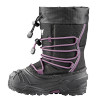 Kids' Baffin Young Snogoose Black/Plum Winter Boot