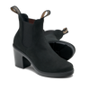 Blundstone Women's 2460 High Heel Black Nubuck Boot