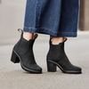 Blundstone Women's 2460 High Heel Black Nubuck Boot