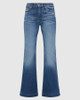 7 For All Mankind Women's Dojo Tailorless Lake Blue Jeans