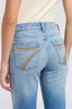 7 For All Mankind Women's Dojo Tailorless Blue Haze Jeans