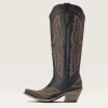 Ariat Women's Casanova Brooklyn Black Snip Toe Western Boot