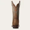 Ariat Women’s Primetime Tack Room Brown Wide Square Toe Western Boot