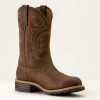 Ariat Men’s Hybrid Rancher U-Toe Distressed Brown Western Boot