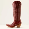 Ariat Women’s Casanova "Red Alert" Snip Toe Tall Western Boot
