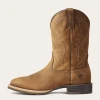 Men's Ariat Hybrid Rancher Distressed Brown Western Boot