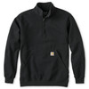 Carhartt Men's Marquette Quarter Zip Mock Neck Sweatshirt