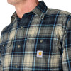 Carhartt Men’s Hubbard Loose Long Sleeve Plaid Shirt