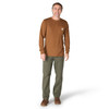 Carhartt Men’s Irvine Relaxed Duck Badge LS T-Shirt
