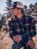 Wrangler® Men’s Quilted Lined Flannel Shirt Jacket