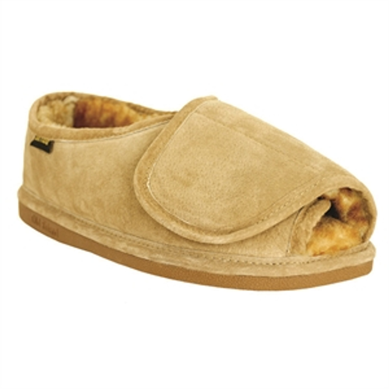 adjustable sheepskin slippers