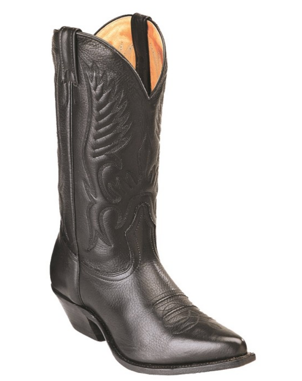 mens black cowboy work boots