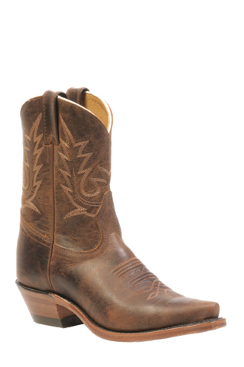 distressed womens cowboy boots