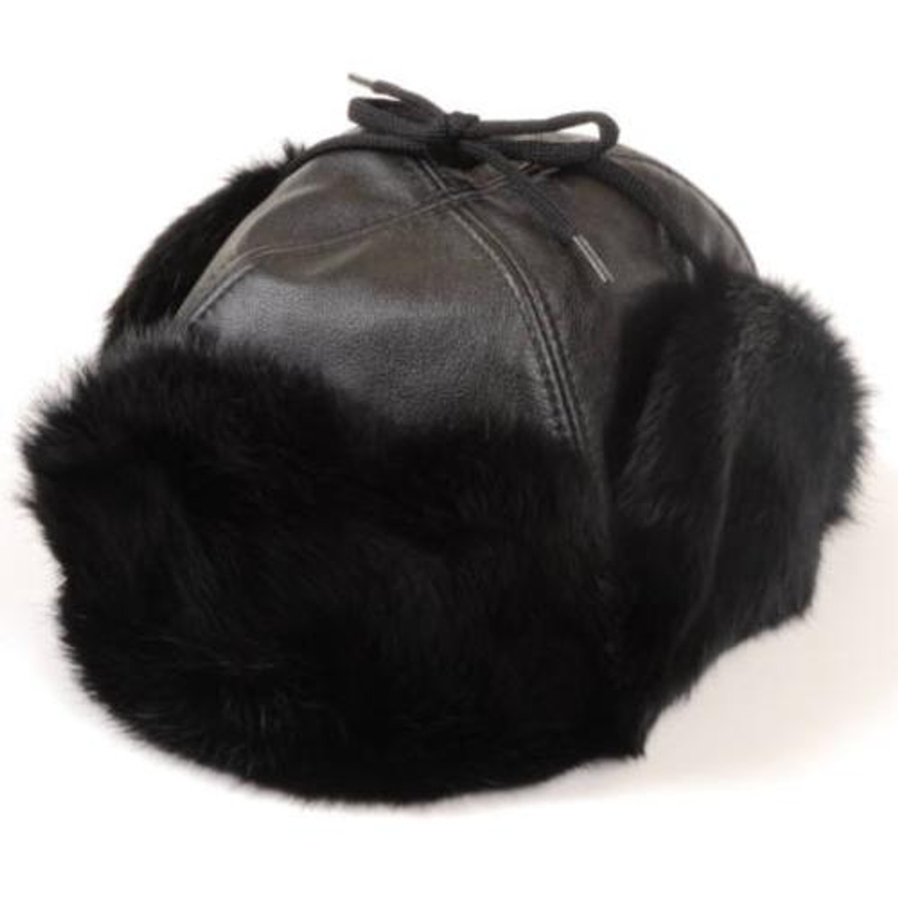 muskrat fur hat