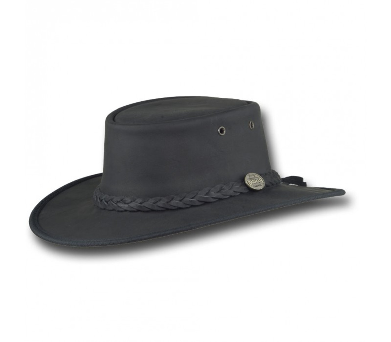 Barmah Foldaway Leather Hat - Herbert's Boots and Western Wear