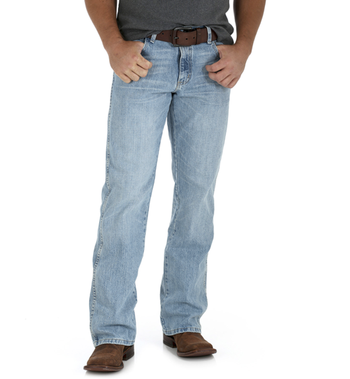 mens wrangler relaxed boot cut jeans