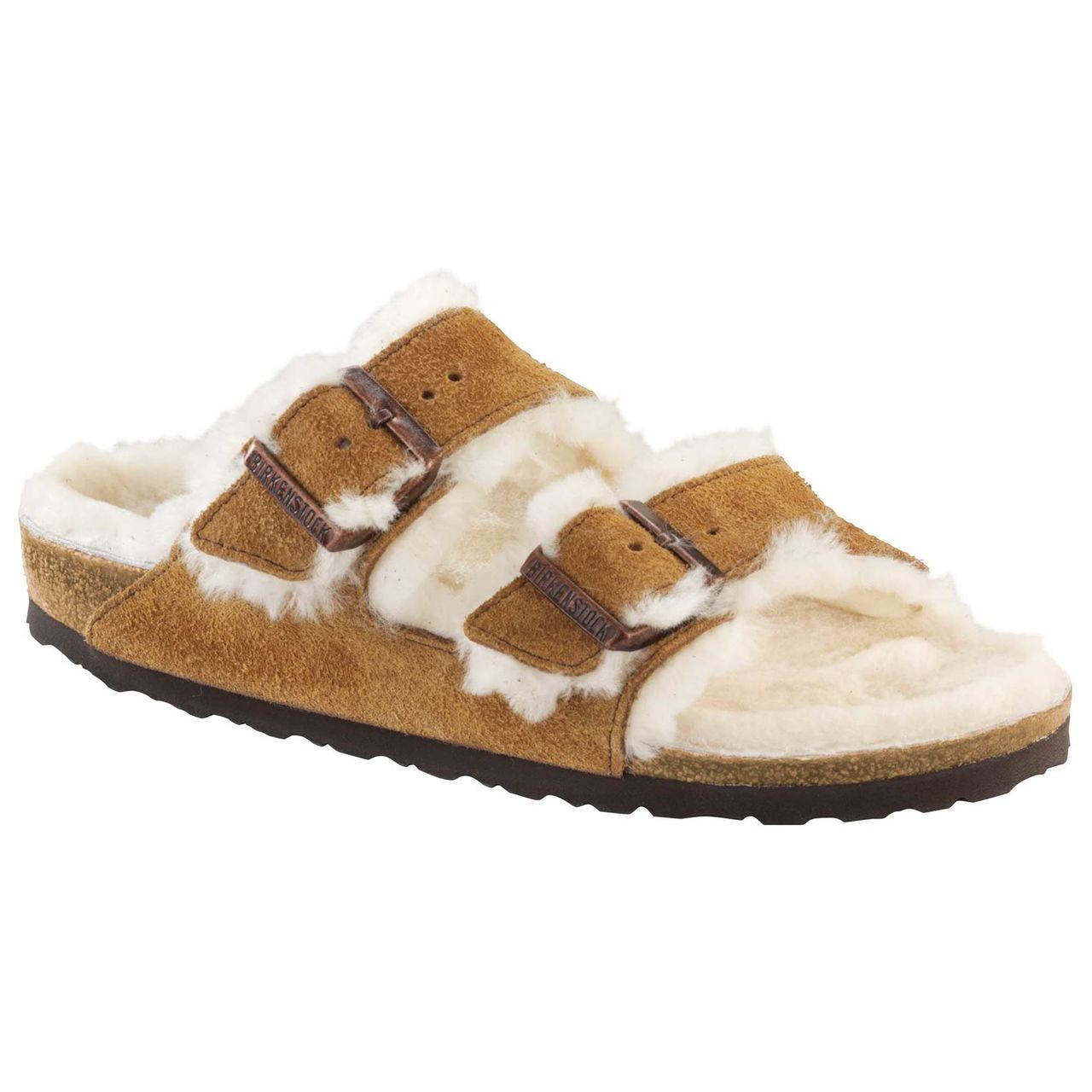 shearling birkenstocks