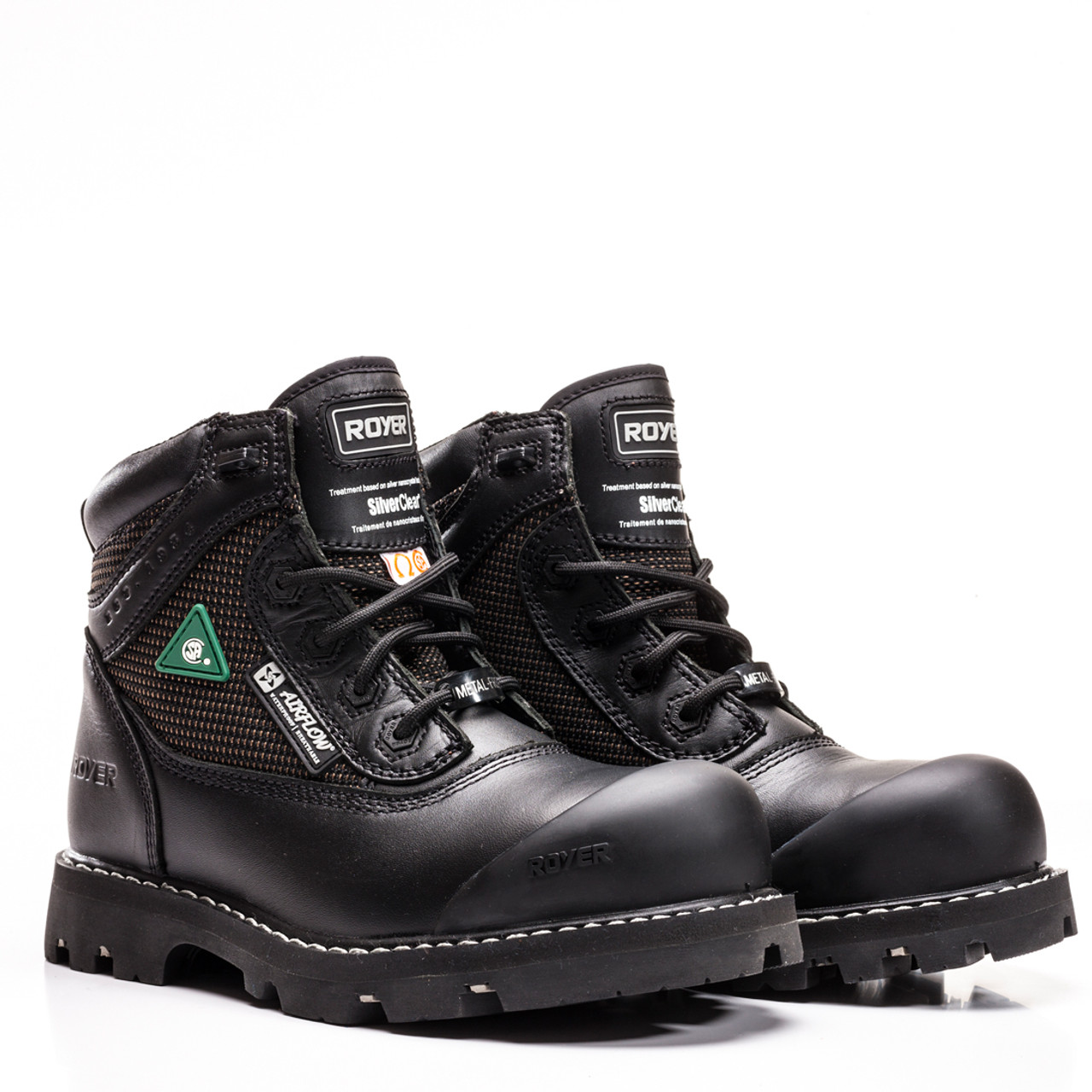 metal free work boots canada