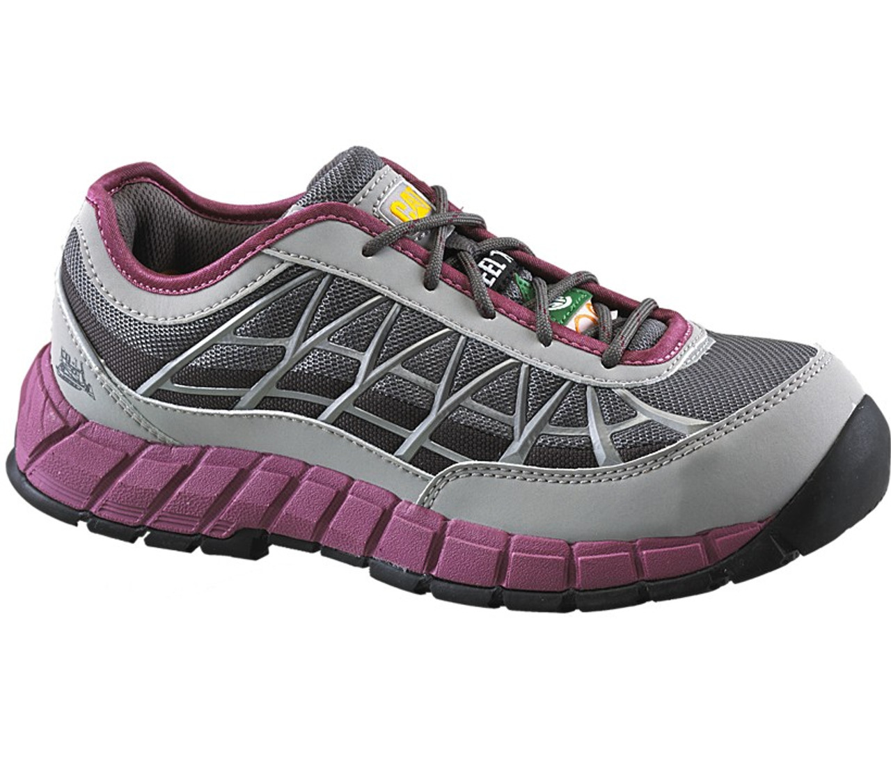 Women's CAT Connexion Grey CSA Safety Shoe - Herbert's Boots and ...