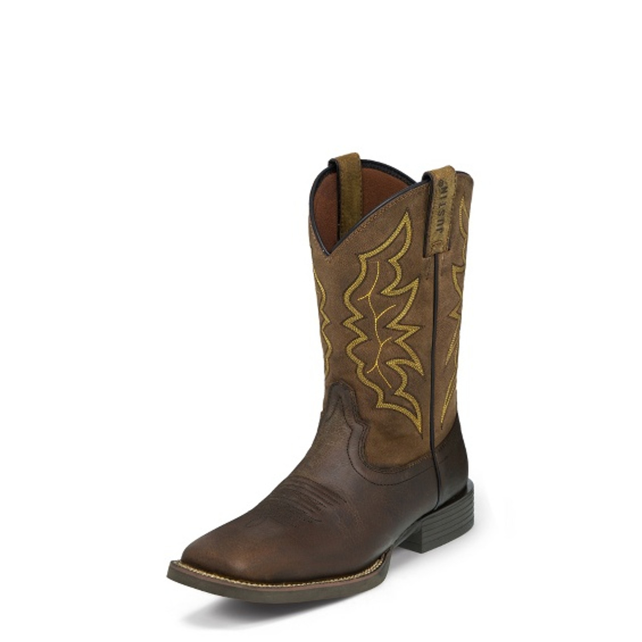 justin men's stampede western boots