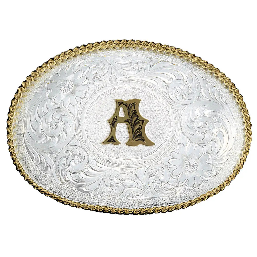 Montana Silversmiths Initial Buckle - Herbert's Boots and Western Wear
