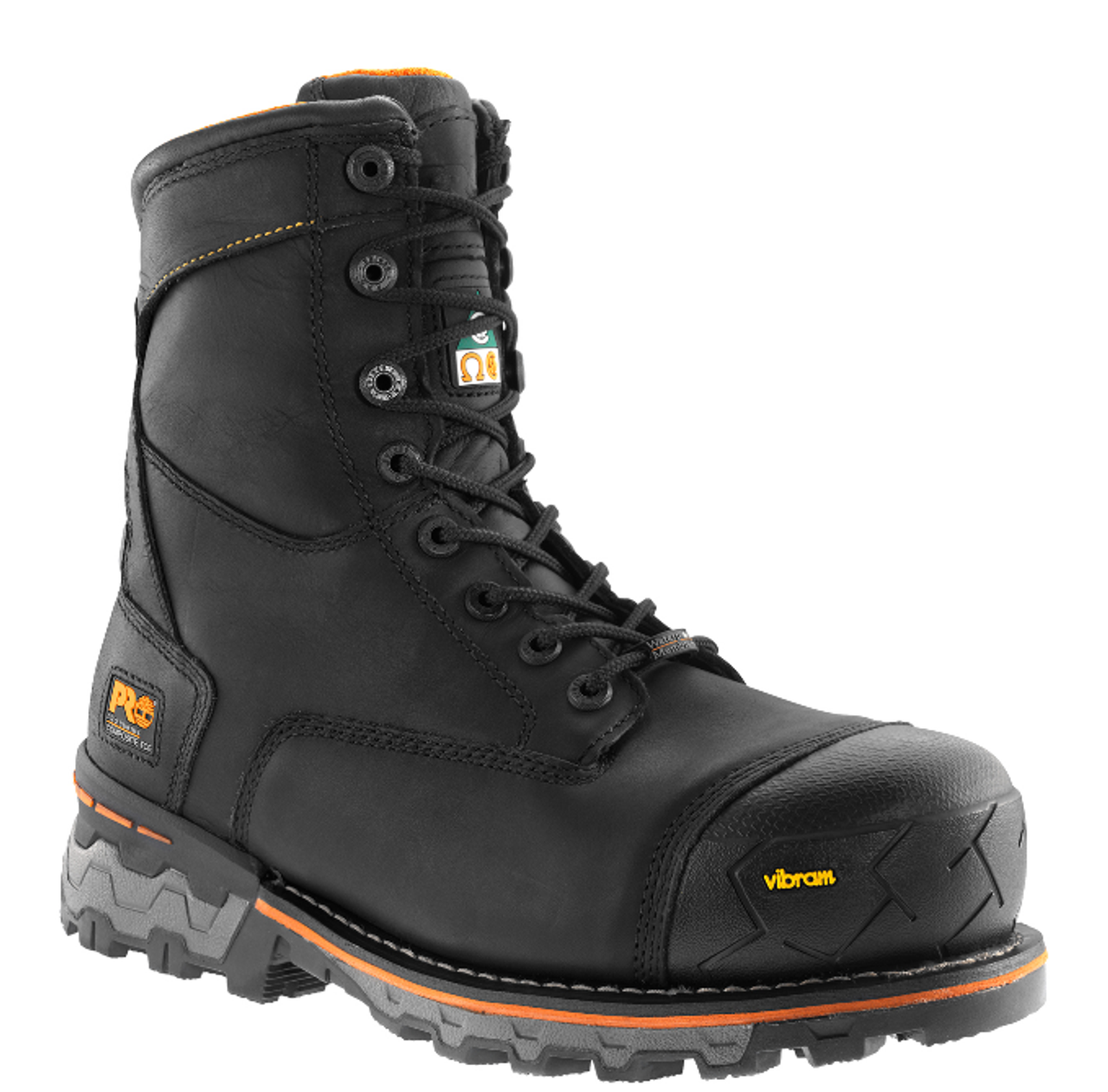timberland pro 8 boondock 1g composite safety toe waterproof insulated