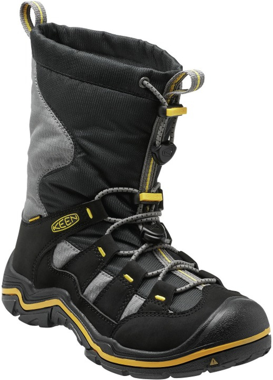 Kid's Keen Winterport II WP Black/Gargoyle