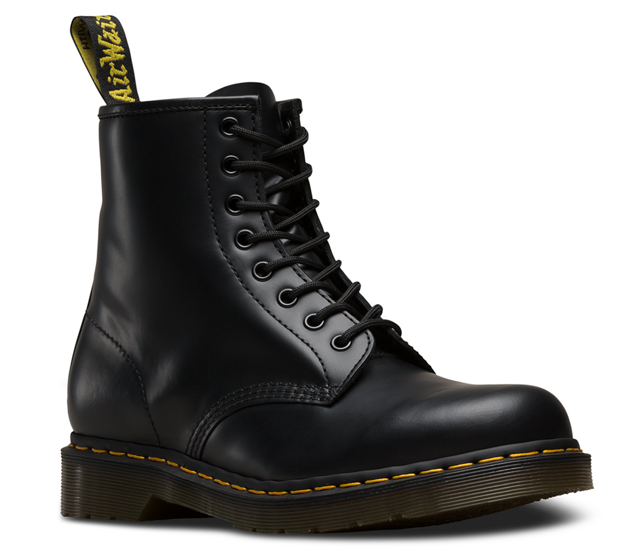 black dr martens boots