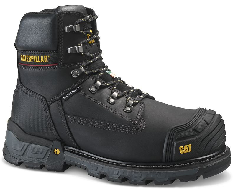 Men's CAT Excavator XL 6" Waterproof Work Boot FREE SHIPPING Herbert