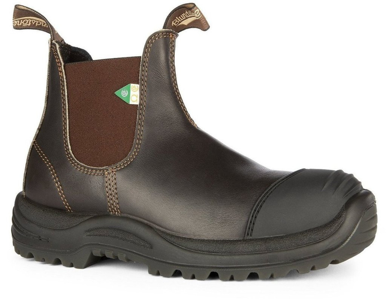 toe cap work boots