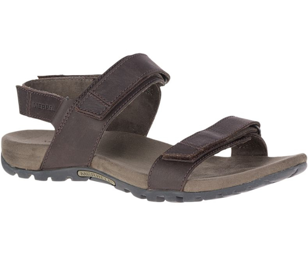 leather sandals with backstrap