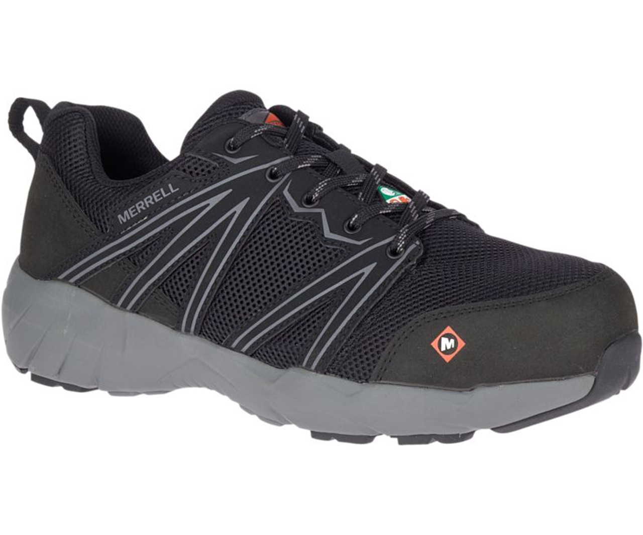 Merrell Fullbench Superlite CSA Alloy Toe Work Shoe - Herbert's Boots and  Western Wear