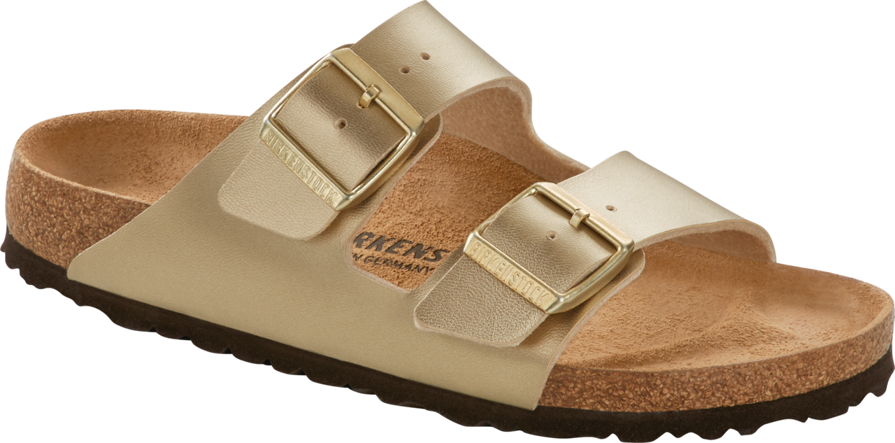 birkenstock gold arizona sandal