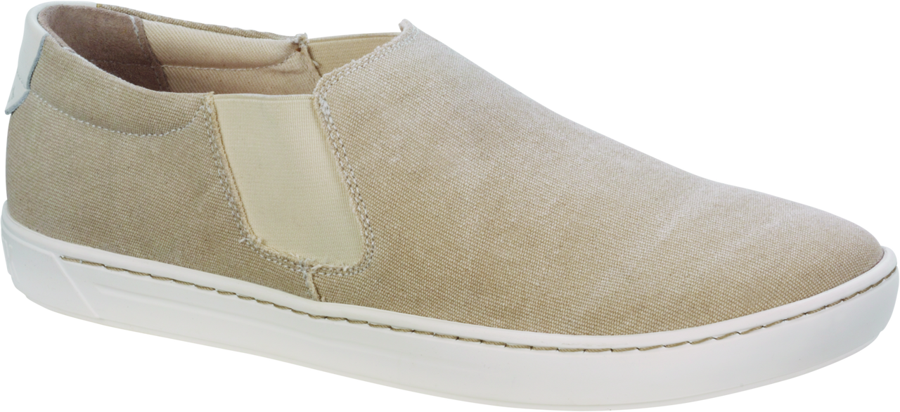 birkenstock canvas slip ons