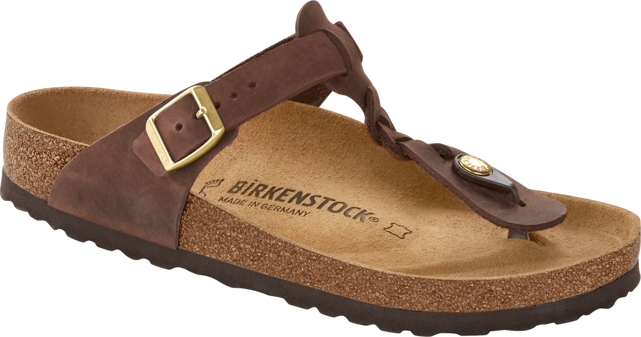 birkenstocks with braided strap