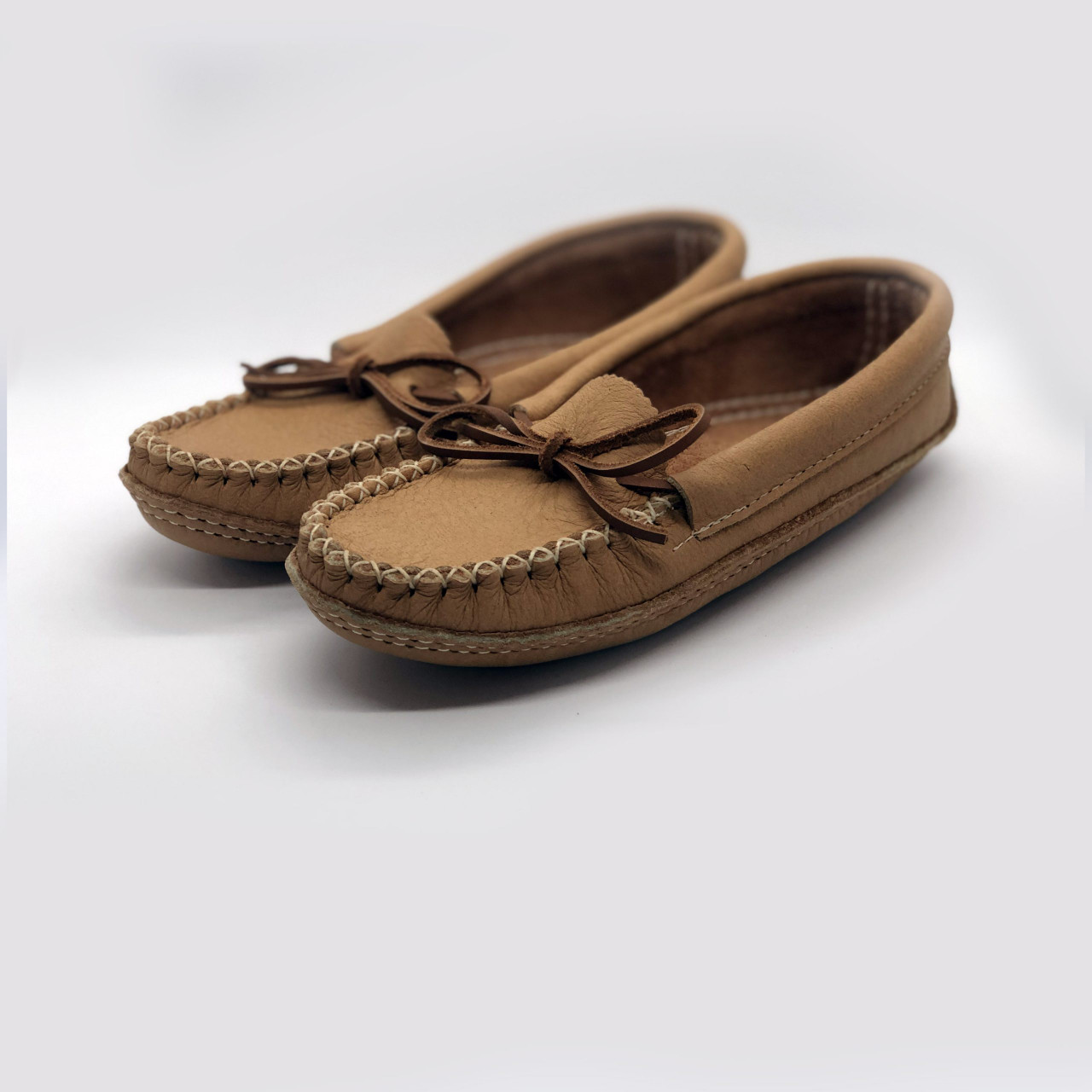 Leather on sale bottom moccasins