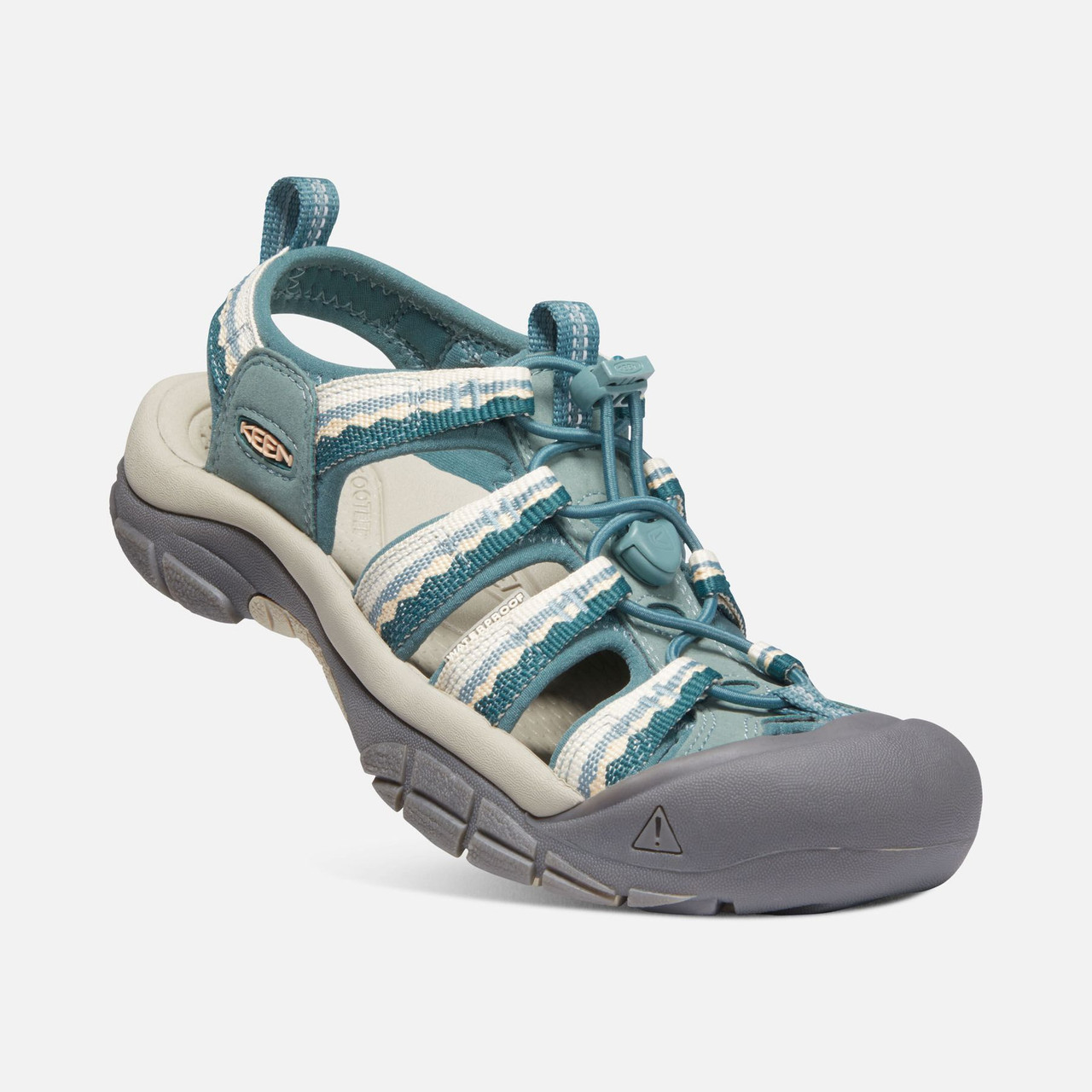 Amazon.com | Keen Newport H2 W Steel Grey/Blue Turquois Womens Sport Sandals  Size 6M US | Sport Sandals & Slides