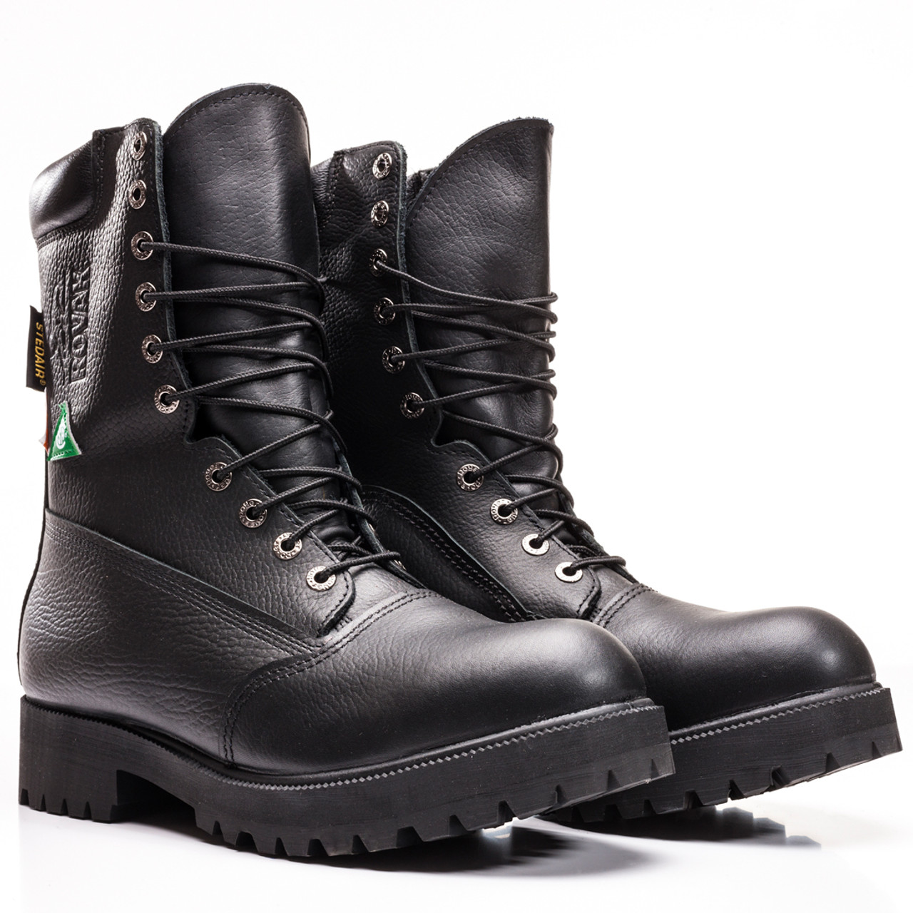 dual shank lineman boots