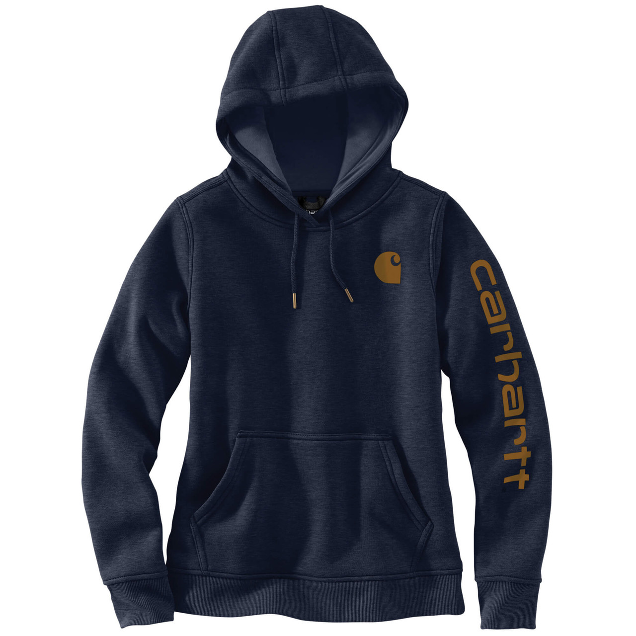 Carhartt Women's Relaxed Fit Sleeve Logo Graphic Hoodie