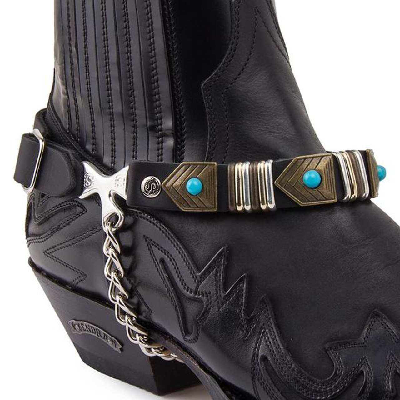 Sendra Harness 50 Black Boot Strap - Herbert's Boots and Western Wear