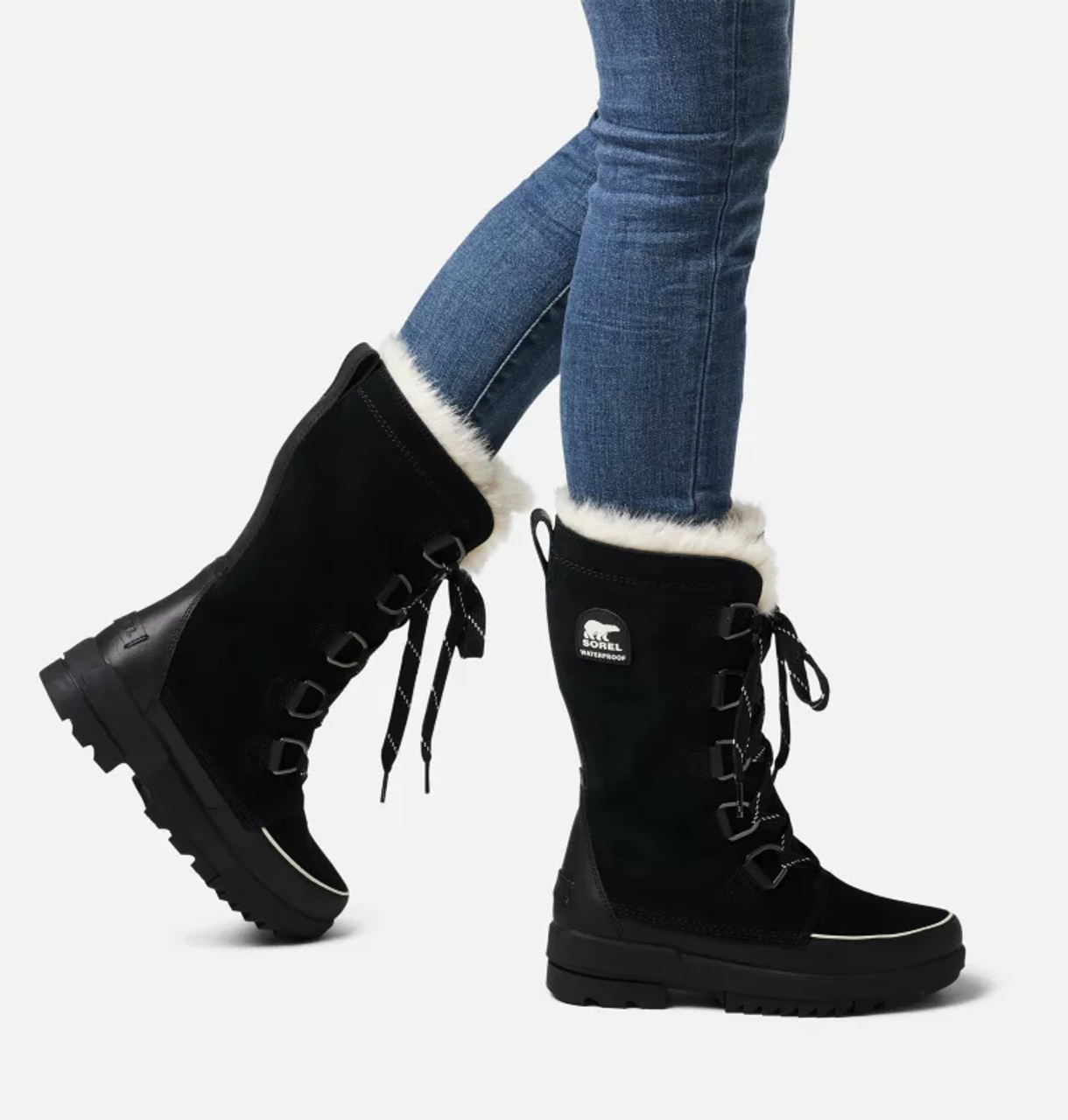 Women's Sorel Tivoli IV Black Winter Boot - Herbert's Boots and Western Wear