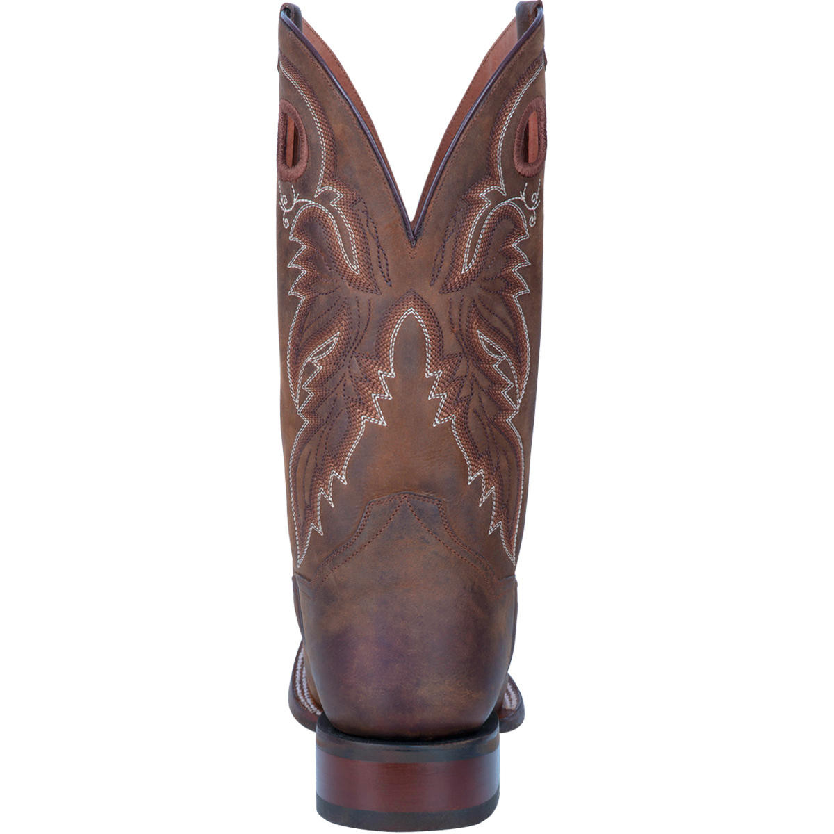Men's Dan Post Abram Wide Square Toe Western Boot Herbert's Boots and