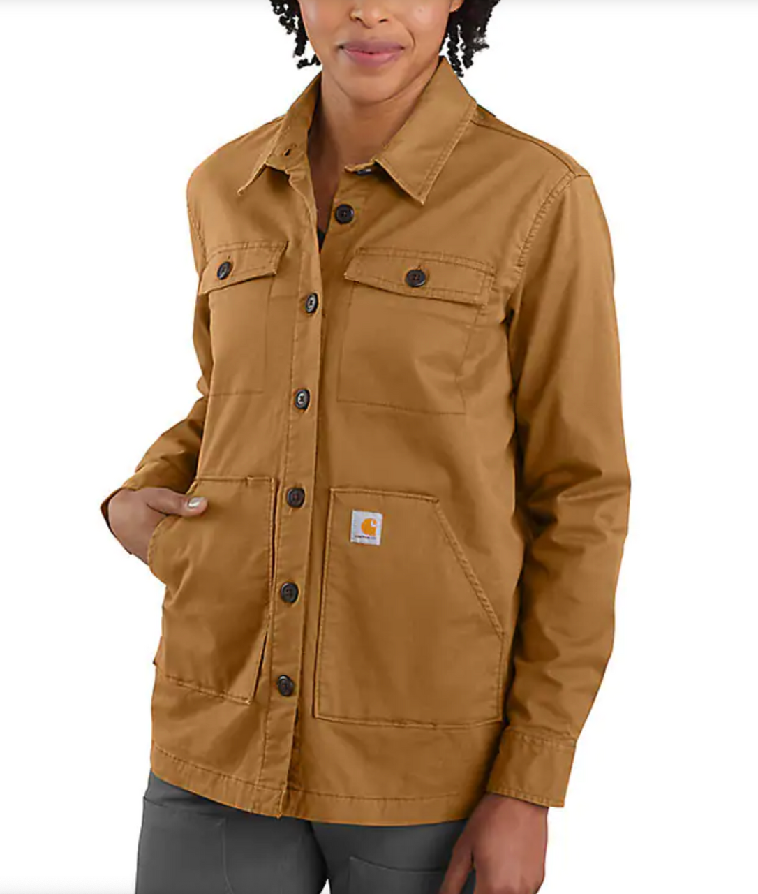 Carhartt Women's Relaxed Fit Twill Lined Overshirt